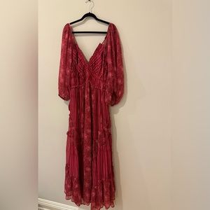 Free People You're a Jewel Printed Maxi Dress